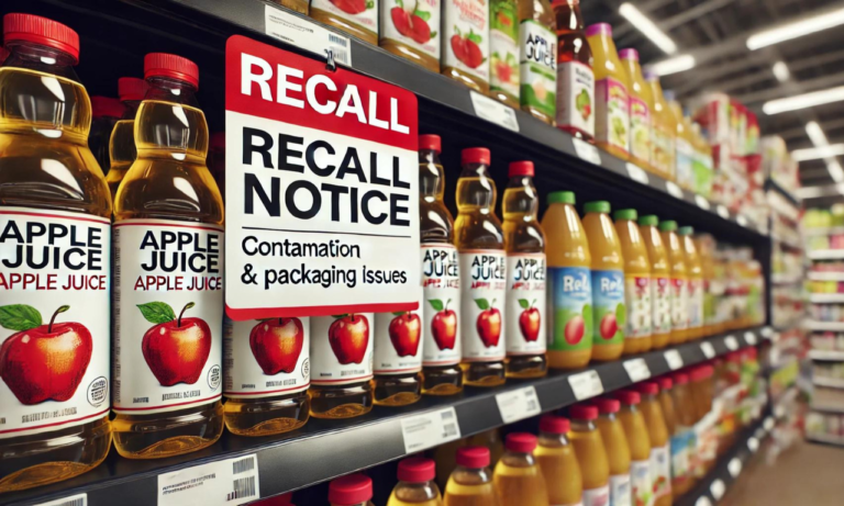 apple juice recall