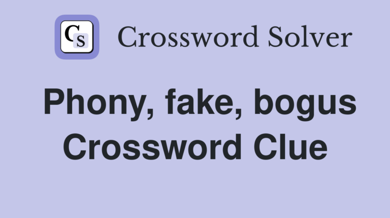 Phony Fake Bogus NYT Crossword: A Deep Dive