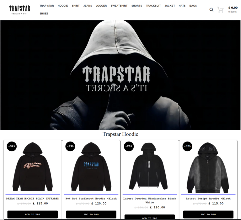 trapstar official website